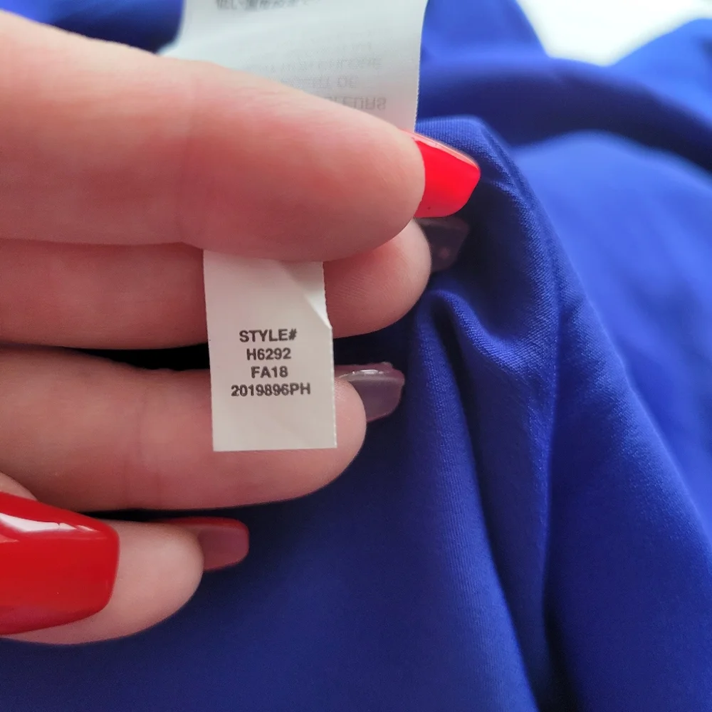 J Crew 365 Crepe Wrap Dress In Royal Blue 6 - Picture 13 of 14